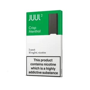 JUUL 2 Crisp Menthol Pods Pakistan 18mg/ml Pack of 2 in Pakistan