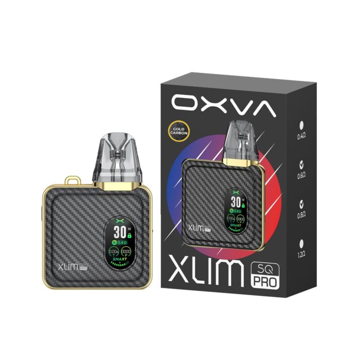 OXVA XLIM SQ PRO GOLD CARBON POD KIT