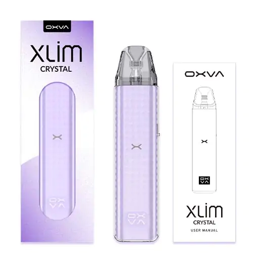 OXVA XLIM CRYSTAL POD KIT  (PURPLE)