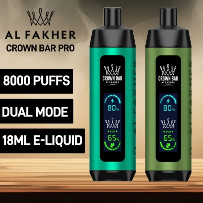 Buy Al Fakher CROWN BAR 8000 Puffs in Pakistan