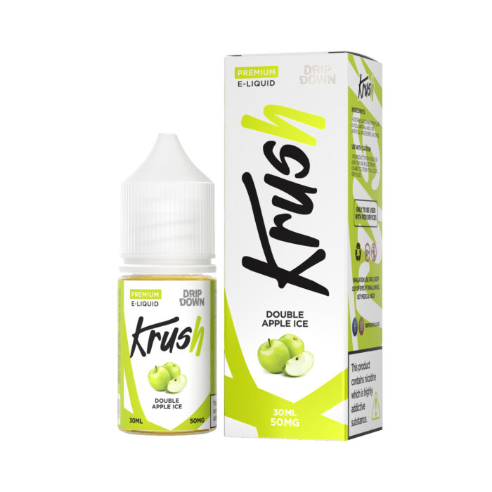 Drip Down Krush Double Apple Ice Vape Juice 30ML – 30MG & 50MG