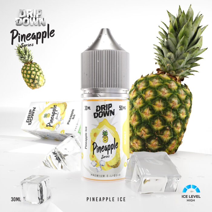 Drip Down Pineapple Ice Salt Nic 30ML Vape Juice – 30MG & 50MG