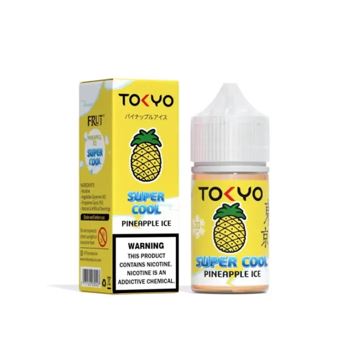 Tokyo Supercool Pineapple Ice 50mg – Best online vape store in Pakistan