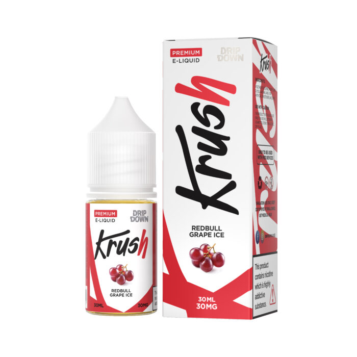 Drip Down Krush Redbull Grape Ice Nic Salt 35MG 50MG