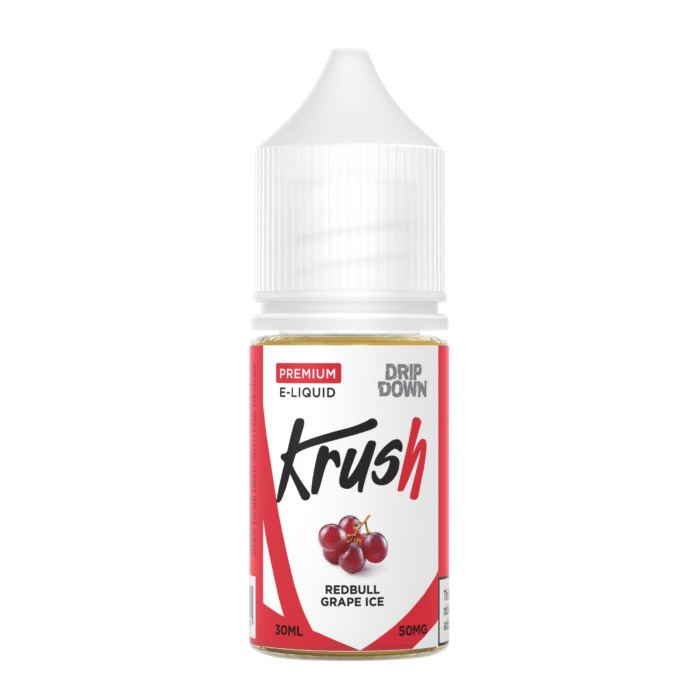 Drip Down Krush Redbull Grape Ice Nic Salt 35MG 50MG
