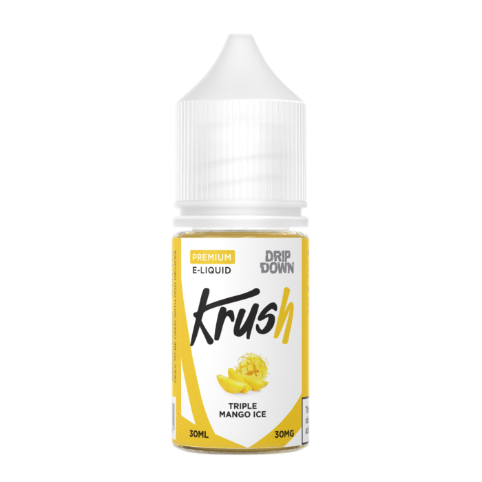 Drip Down Krush Triple Mango Ice Vape Juice 35MG 50MG Bottle