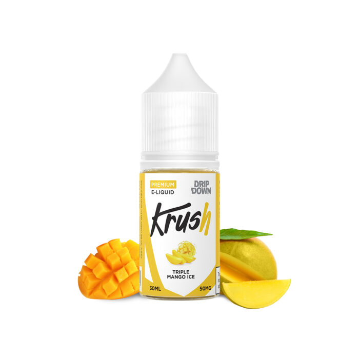 Drip Down Krush Triple Mango Ice Vape Juice 35MG 50MG Bottle