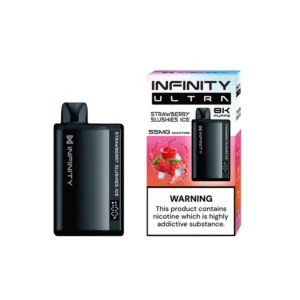 INFINITY ULTRA STRAWBERRY SLUSHIES ICE 8K PUFFS 55MG DISPOSABLE