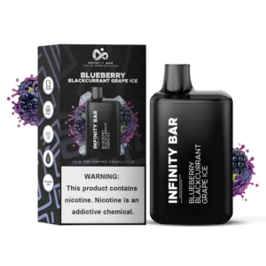 INFINITY BAR BLUEBERRY BLACKCURRANT GRAPE ICE 5K PUFFS DISPOSABLE