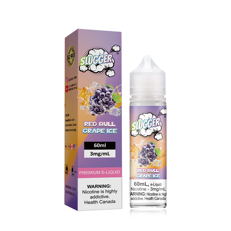 SLUGGER RED BULL GRAPE ICE 3MG 60ML