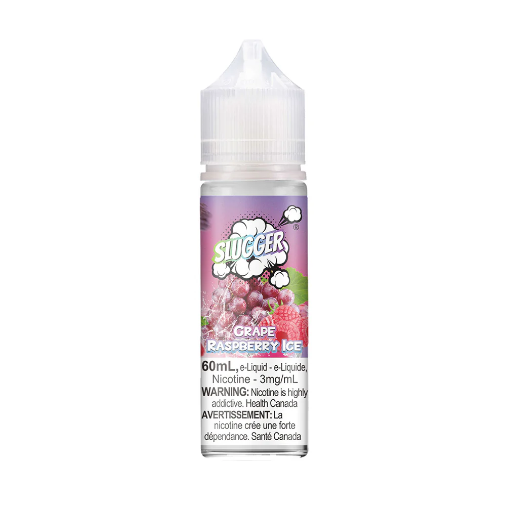 SLUGGER GRAPE RASPBERRY ICE 3MG 60ML